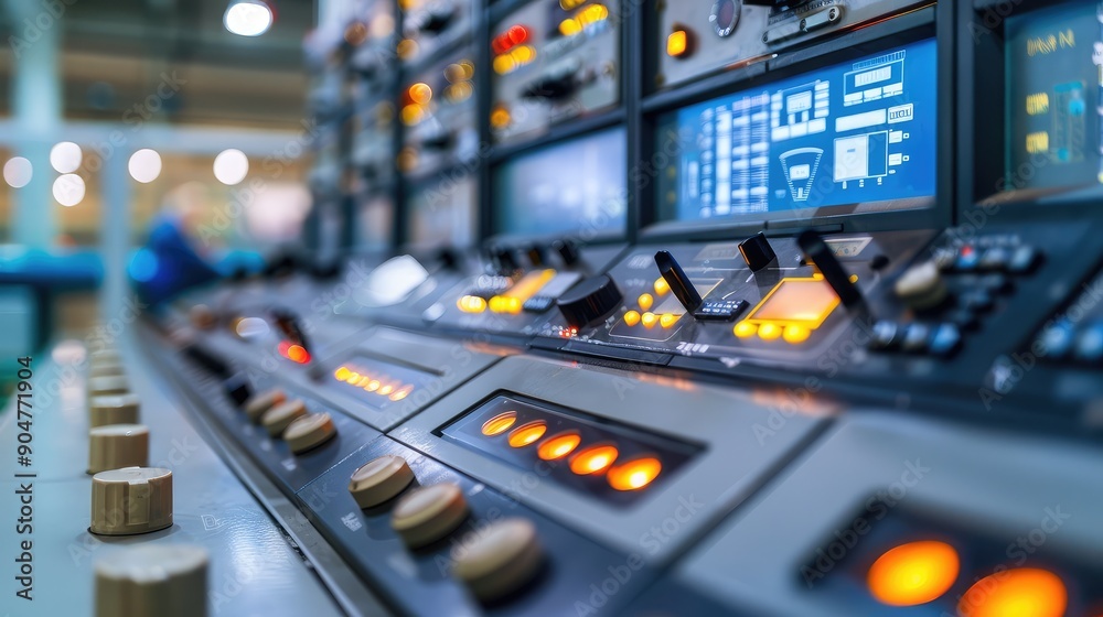 Advanced Industrial Control Room Panel Advanced Industrial Control Room Panel