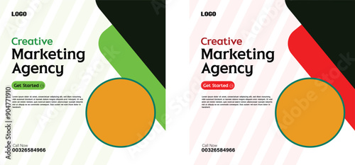 Creating Marketing  social media design template