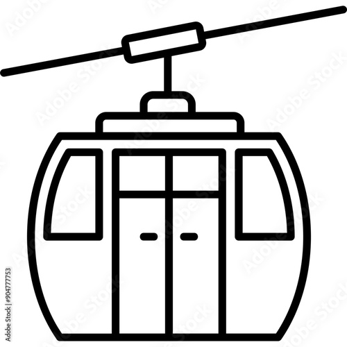 Cable Car Icon