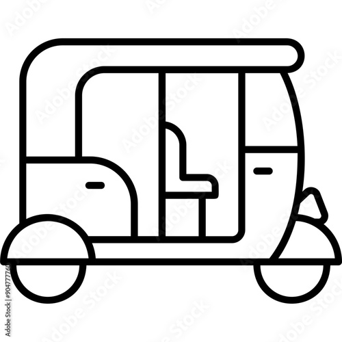 Rickshaw Icon