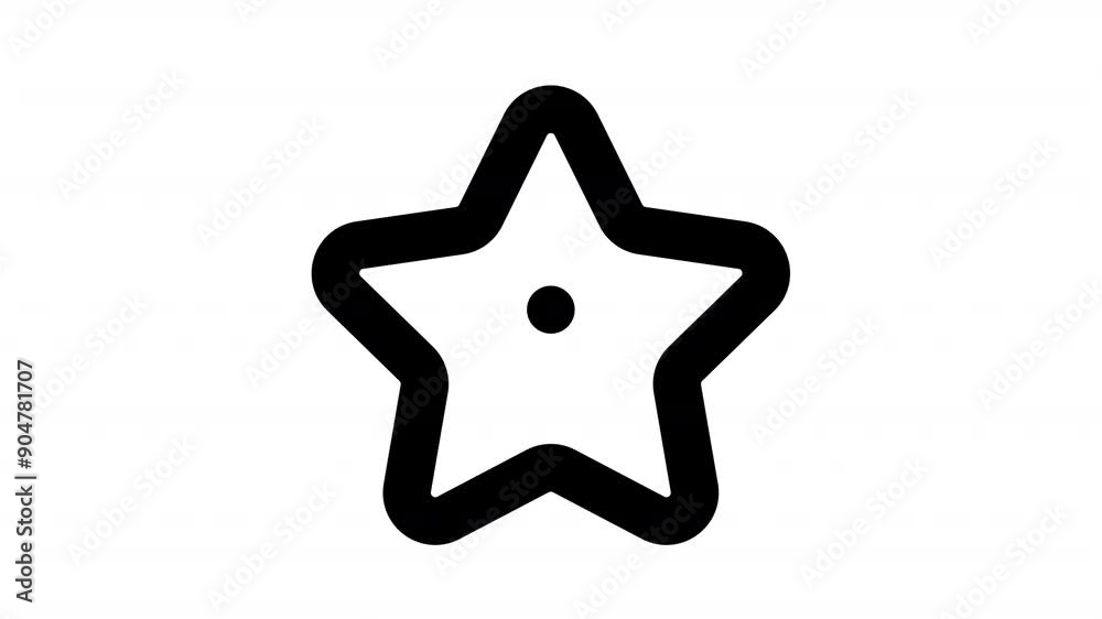 Star motion icon Star motion icon