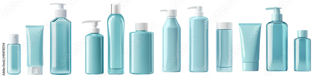 Collection of Plastic Travel Toiletry Bottle Set On Transparent Png Background For Personal Care And Travel Accessories Mockup . Generative ai Collection of Plastic Travel Toiletry Bottle Set On Transparent Png Background For Personal Care And Travel Accessories Mockup . Generative ai