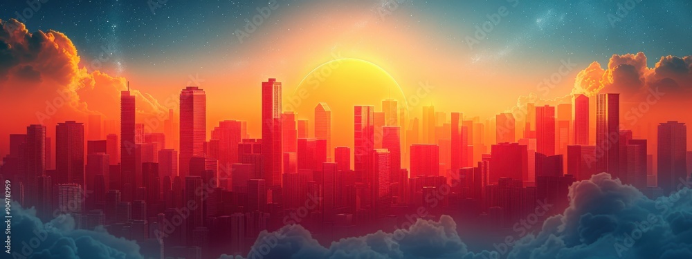 Flat Design: A more minimalist approach with clean lines and vibrant colors, creating a cheerful and festive mood.