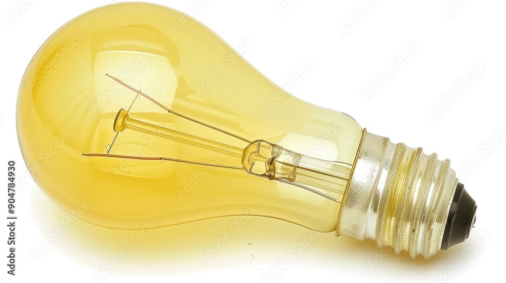Yellow Light Bulb Yellow Light Bulb