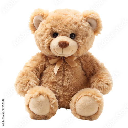 bear stuffed fluffy plushie on transparent background