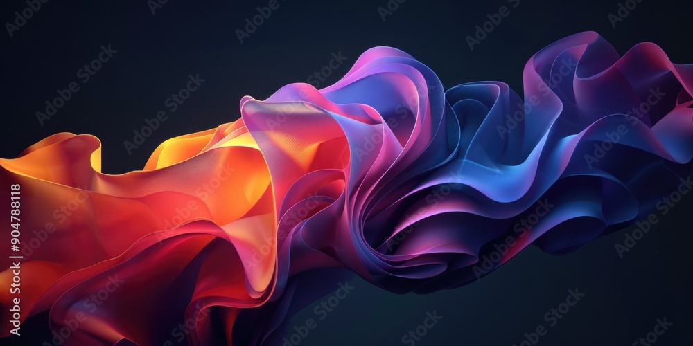 Close-up of colorful object on black background Close-up of colorful object on black background