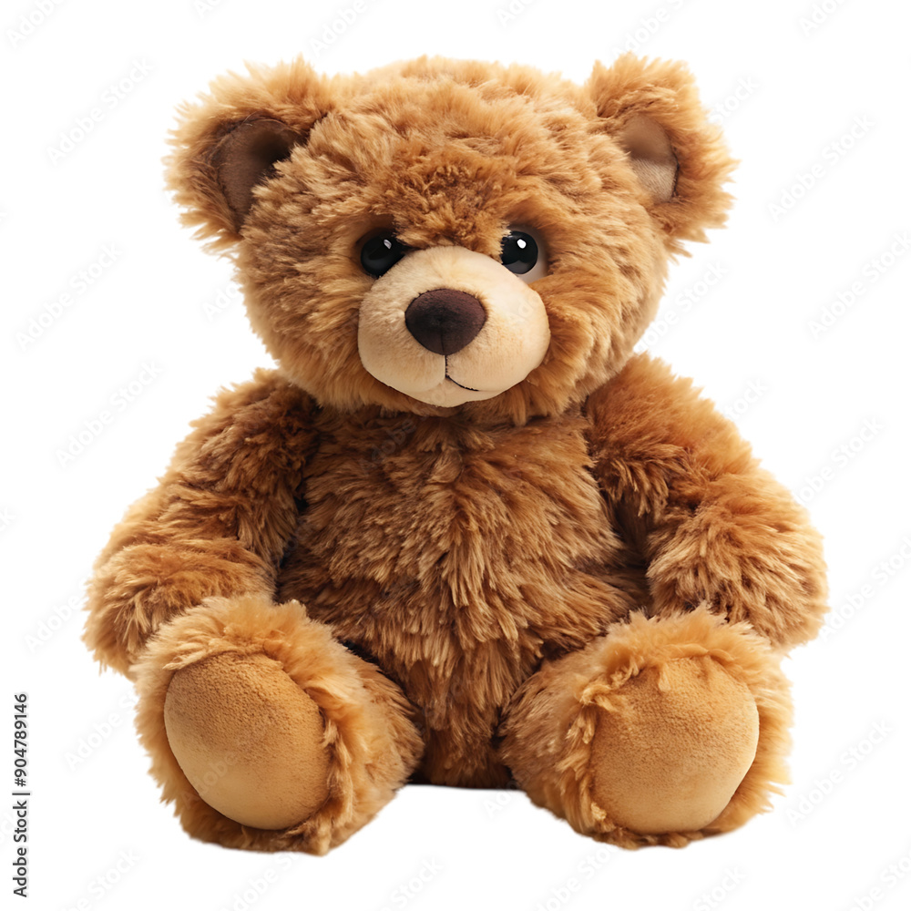 bear stuffed fluffy plushie on transparent background bear stuffed fluffy plushie on transparent background