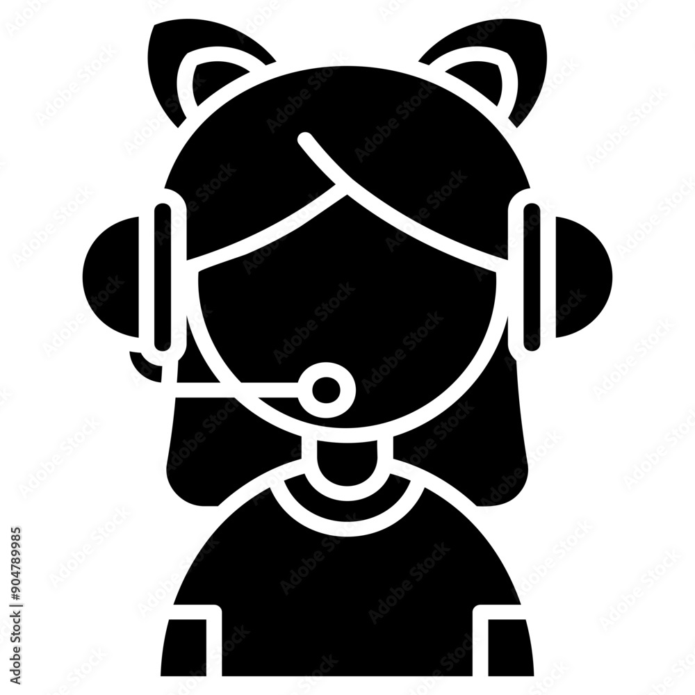 Obraz premium Game Avatar Icon