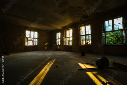 restoration of an old lost place manor house