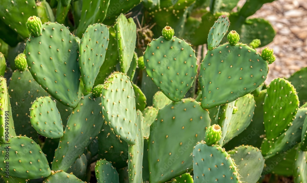 cactus full of fruit, Generative AI cactus full of fruit, Generative AI