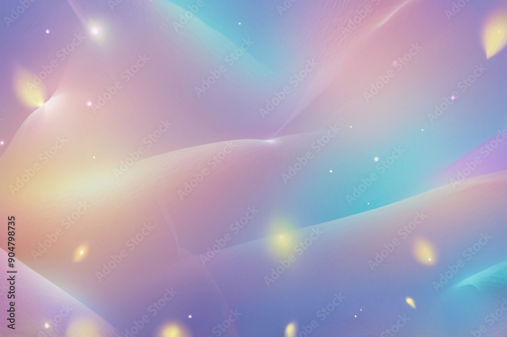 Obraz premium Holographic Gradient different colorful background