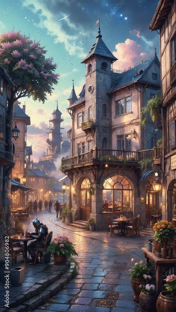 view of the old town