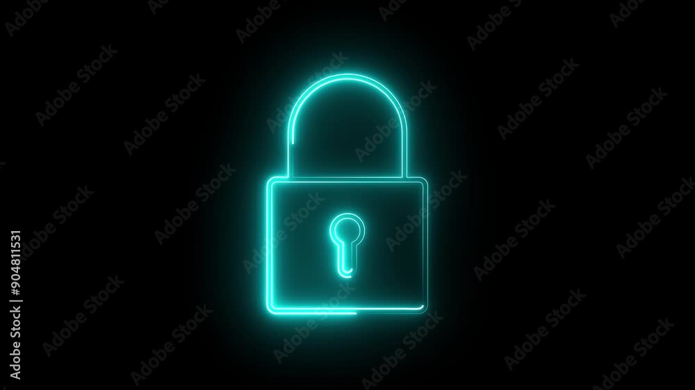 A lock icon typically features a padlock with a closed shackle, symbolizing security or privacy. It may include a keyhole and is often depicted in simple, minimalistic design.