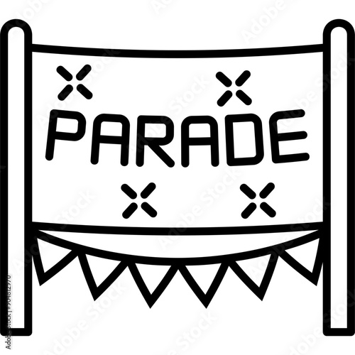 Parade Banner Icon
