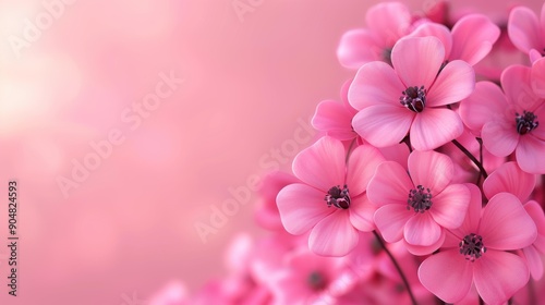 Delicate closeup of beautiful saxifrage flowers, showcasing vibrant colors and intricate details in natures embrace.