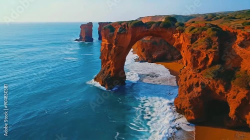Beautiful beach arch