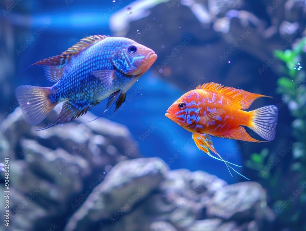 Obraz premium Fish in Aquarium