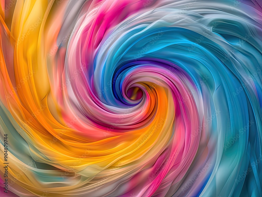 Vibrant spectrum swirls Vibrant spectrum swirls