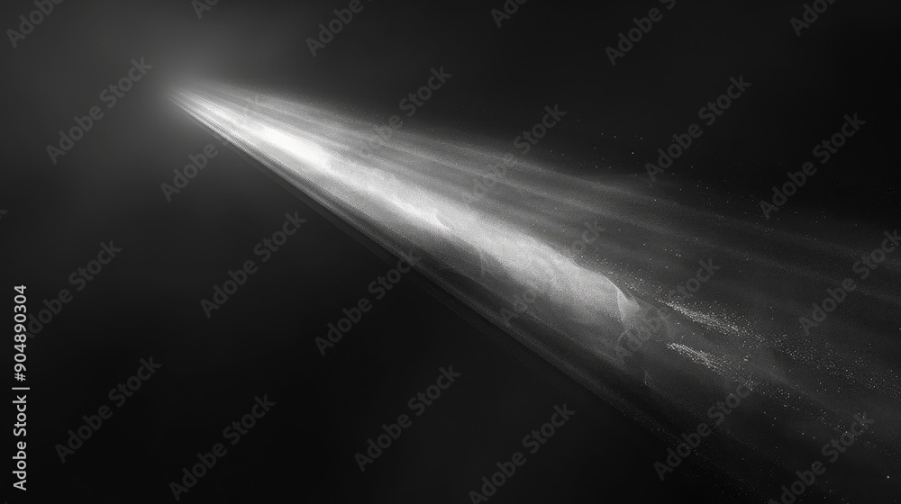 Light beam close up on black background Light beam close up on black background