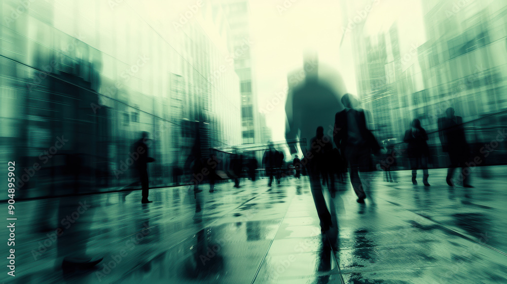 Blurred Motion in Corporate Setting