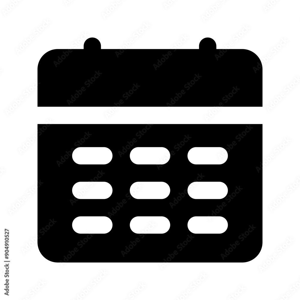 calendar glyph icon calendar glyph icon