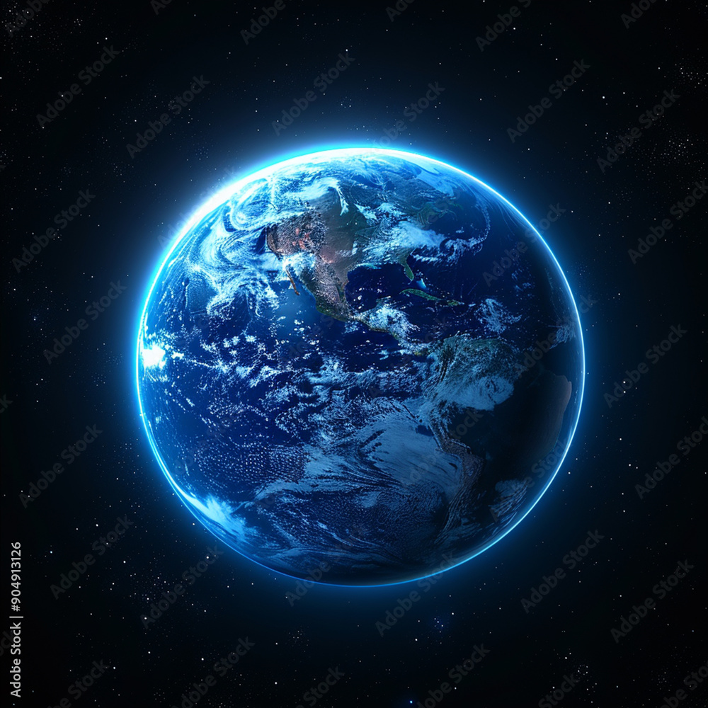 Fototapeta premium earth in space