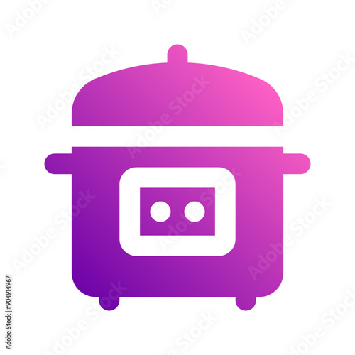 rice cooker gradient icon