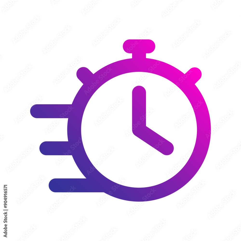 fast gradient icon