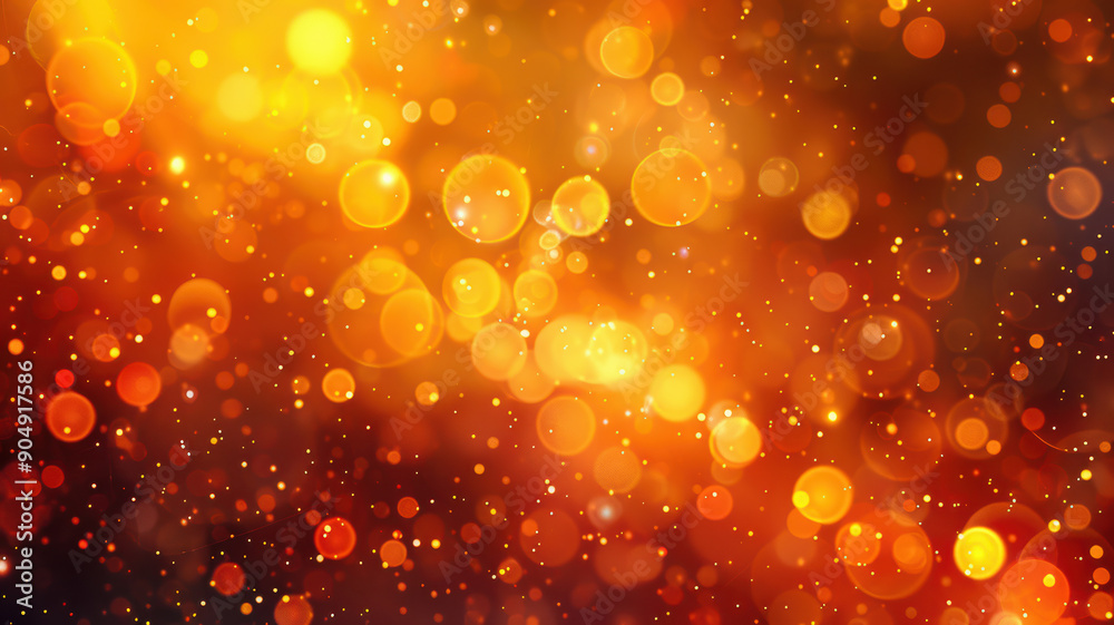 Blurred Orange and Yellow Lights Background Blurred Orange and Yellow Lights Background