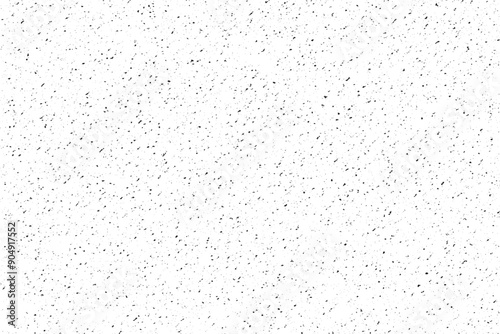 Abstract Vector Noise of Small Particles and Dust - Distressed Uneven Background Grunge Texture in Black and White