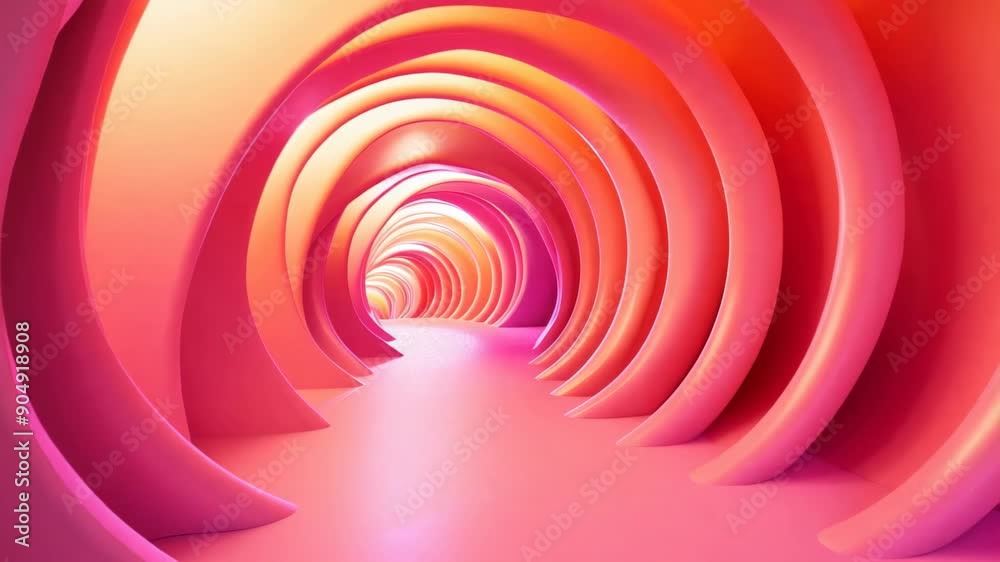 Abstract architectural hallway with a bright light at the end. White walls and a sunlit path. Minimalist and modern design. Abstract architectural hallway with a bright light at the end. White walls and a sunlit path. Minimalist and modern design.