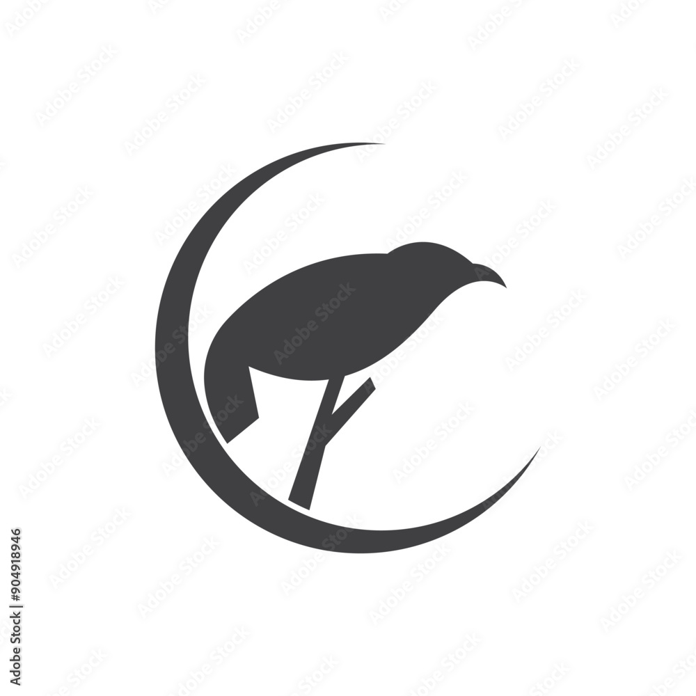 Naklejka premium Bird illustration