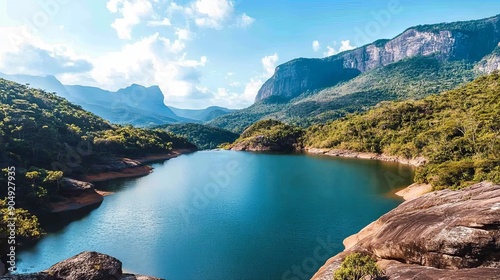 Cantareira Dam Park, Brazil.