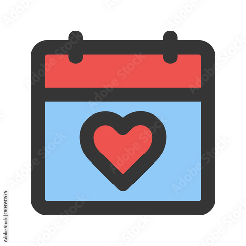 Free Download wedding date line color icon - GFXLoad