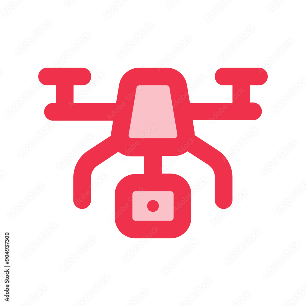 drone outline fill icon drone outline fill icon