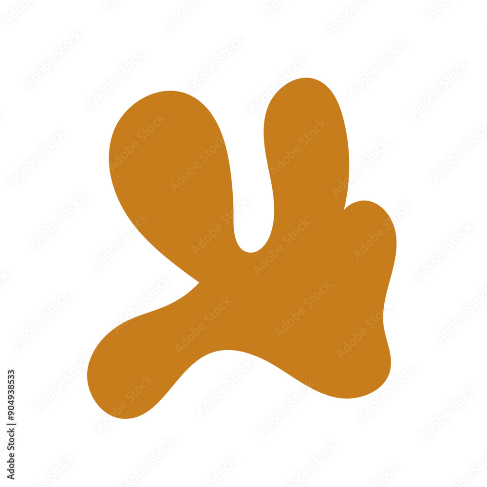 Neutral Earth Tone Abstract Shape Vectors Neutral Earth Tone Abstract Shape Vectors