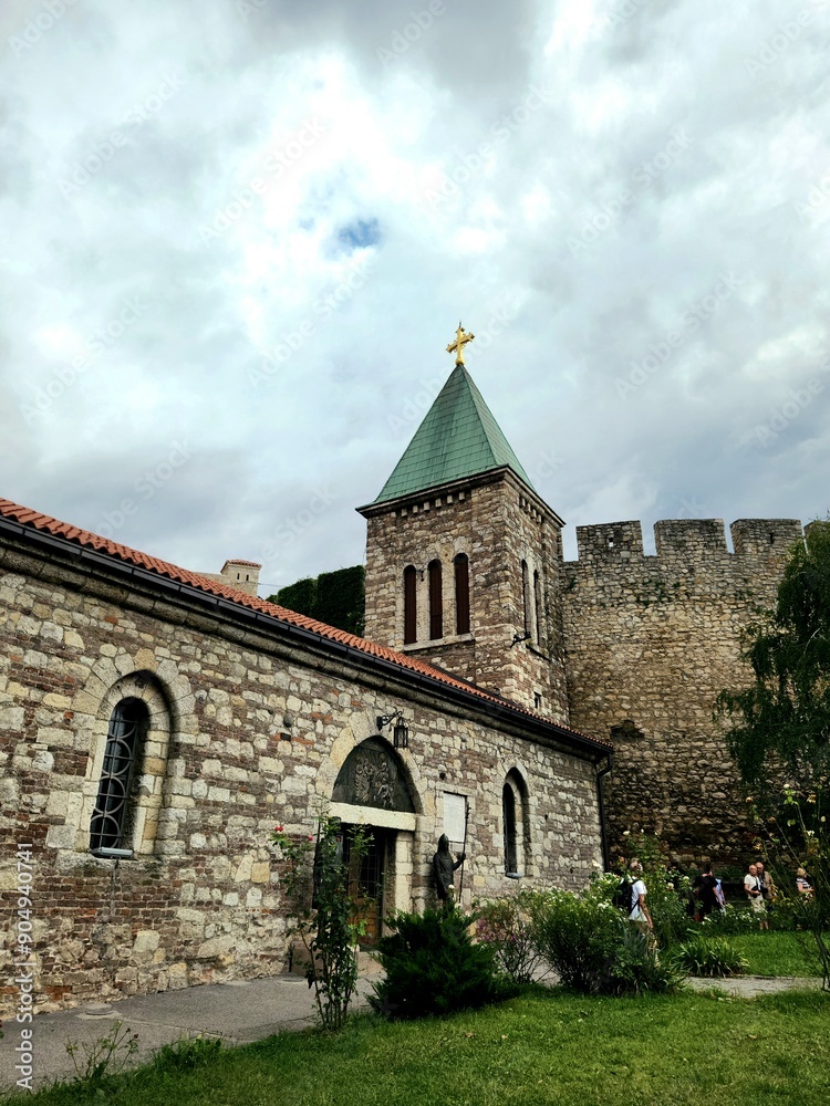 Fototapeta premium Ružica Church in Kalemegdan Park