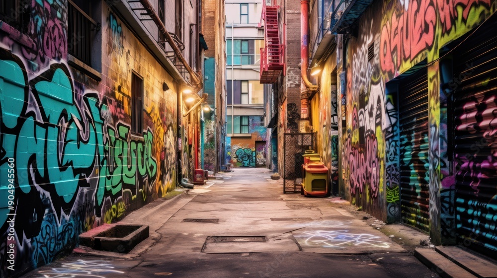 Graffiti Alleyway