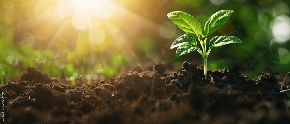 A thriving garden can be compared to a flourishing investment portfolio