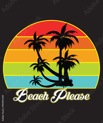 Wallpaper Mural beach t-shirt design Torontodigital.ca