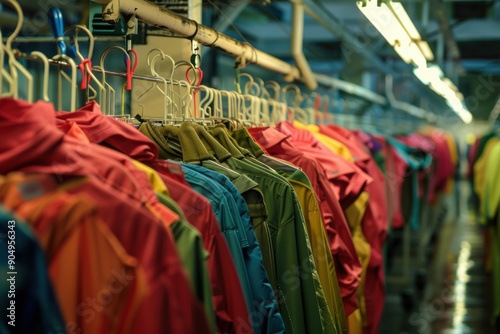 Dry Cleaning Clothes: Chemical Process for Laundry Industrial Dry-Cleaning