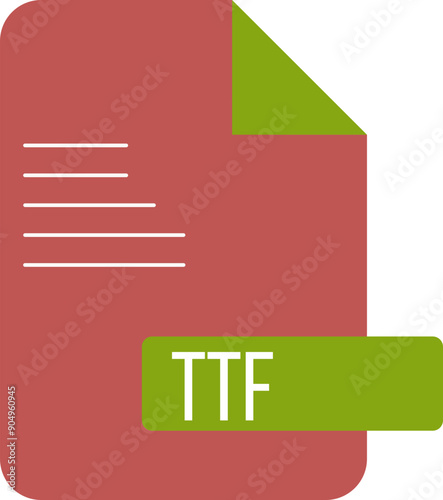 TTF File extension icon photo