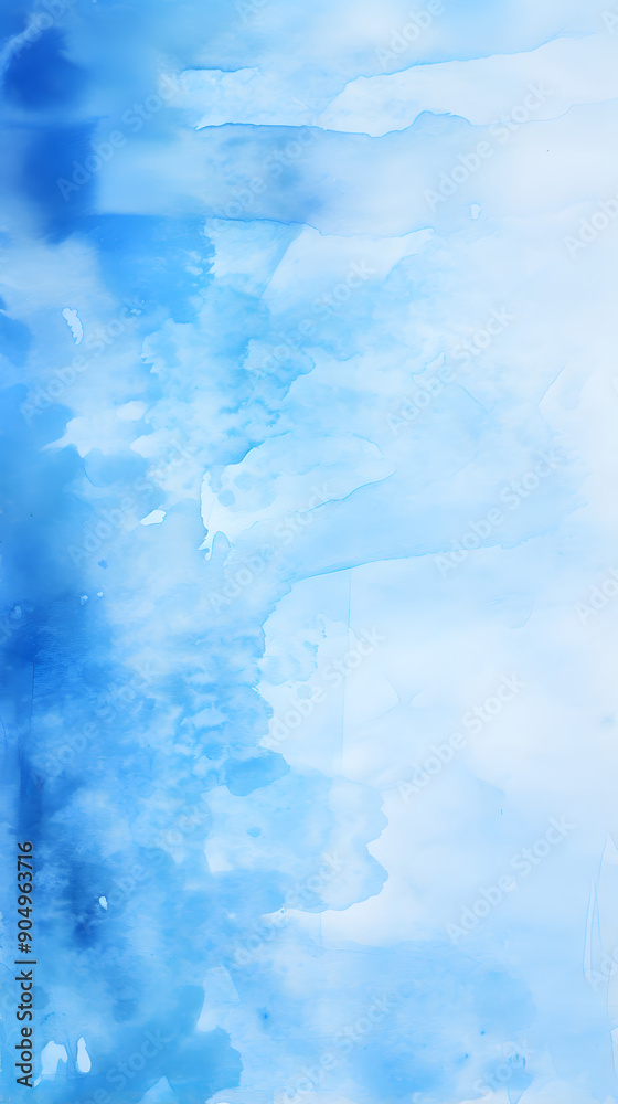 Fototapeta premium Digital blue artistic sense abstract graphic poster background