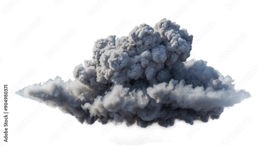Grey smoke explosion transparent background Grey smoke explosion transparent background
