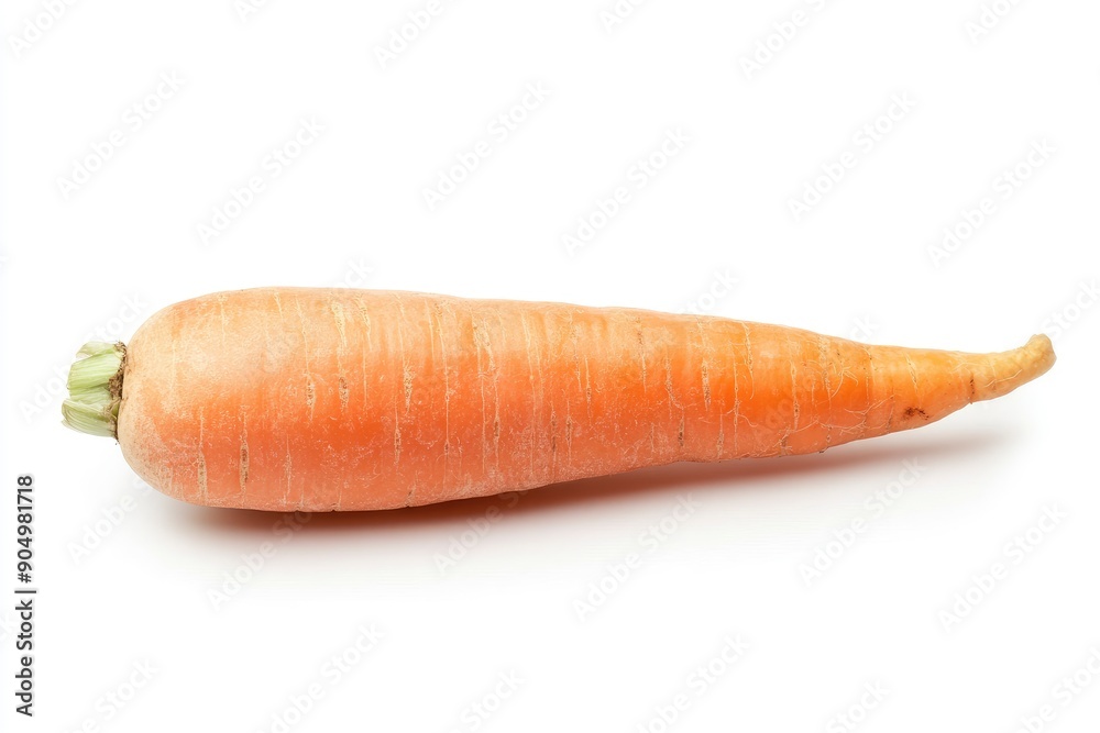 carrot isolated on white background, full depth of field, ai carrot isolated on white background, full depth of field, ai