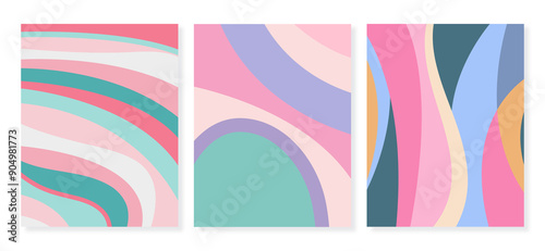 abstract hand-drawn. Colorful poster background.