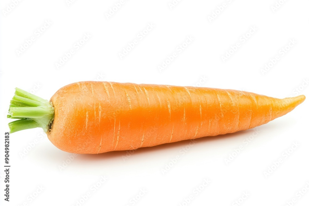 carrot isolated on white background, full depth of field, ai carrot isolated on white background, full depth of field, ai