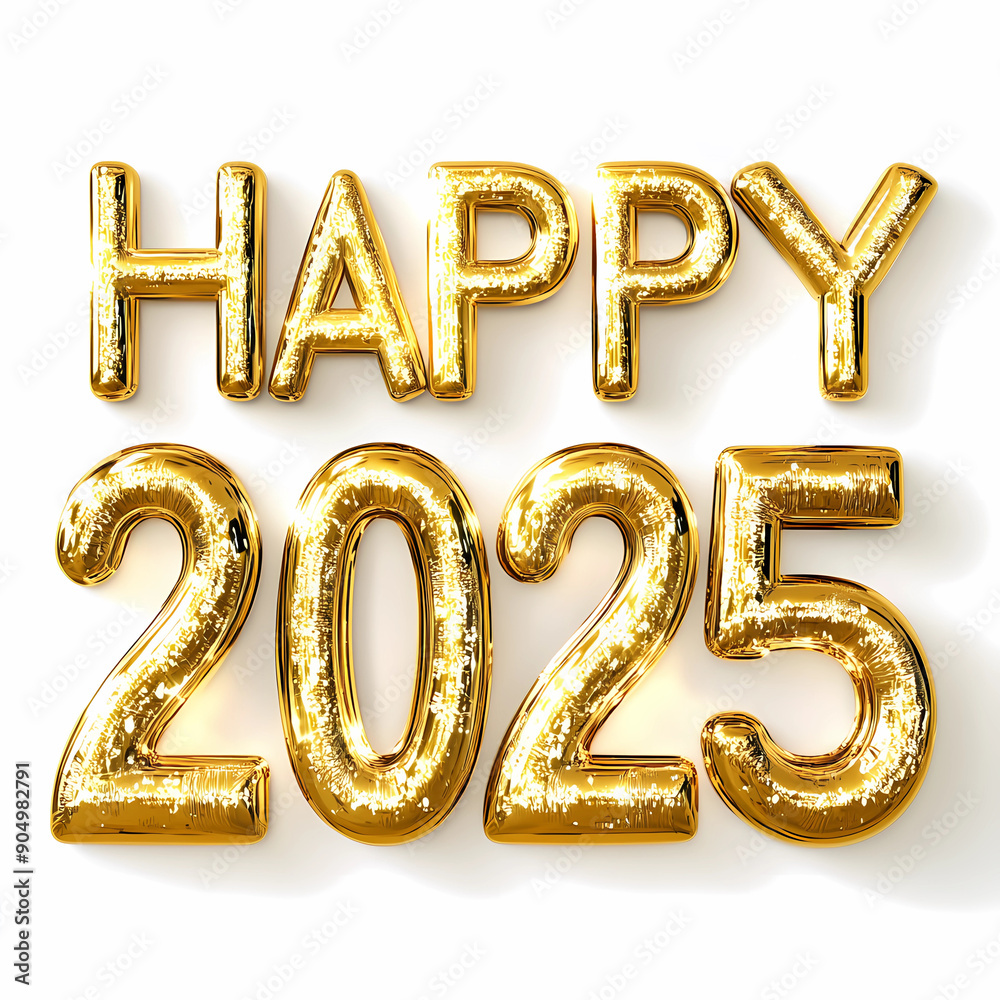 2025 happy new year background, banner