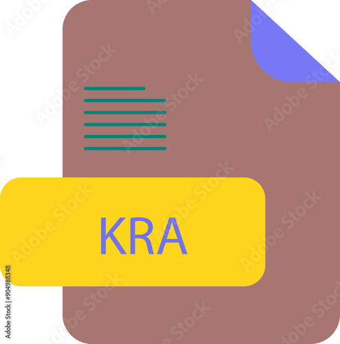 KRA file extension rounded lines and shape