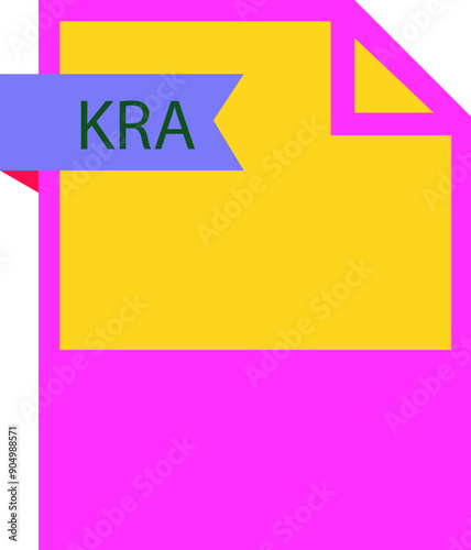 KRA File format icon roe color fill